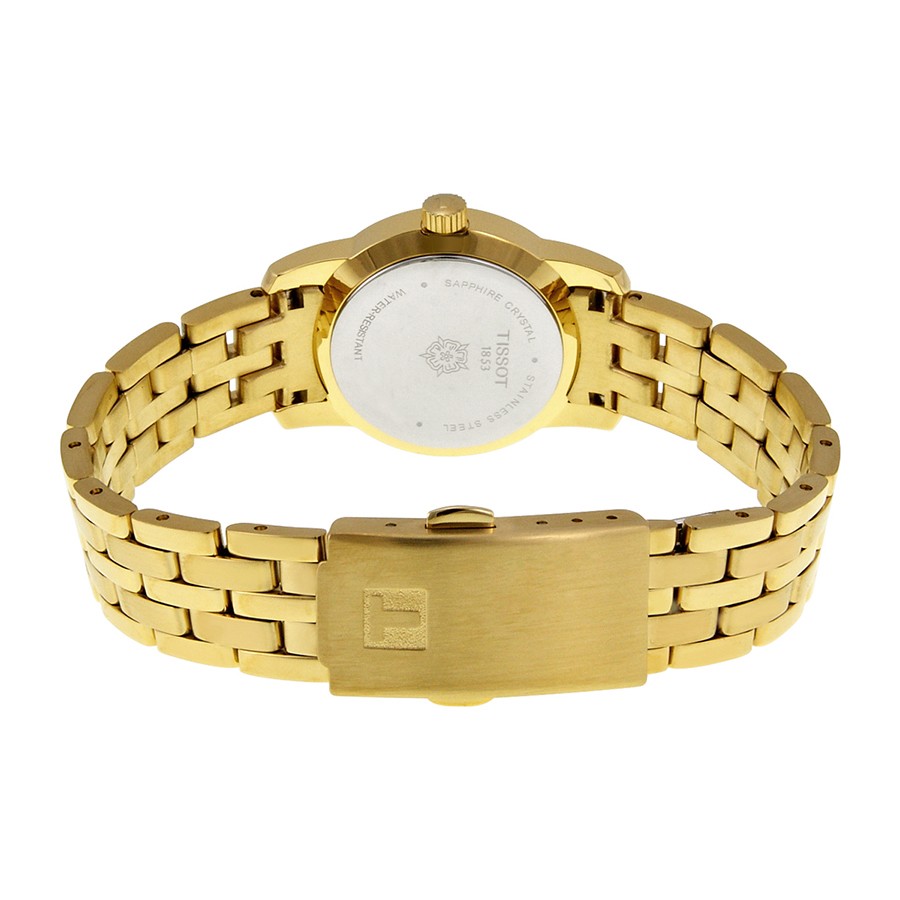 IMG_9086 Tissot T033.210.33.111.00 Ladies Quartz Gold-tone Stainless Steel 3