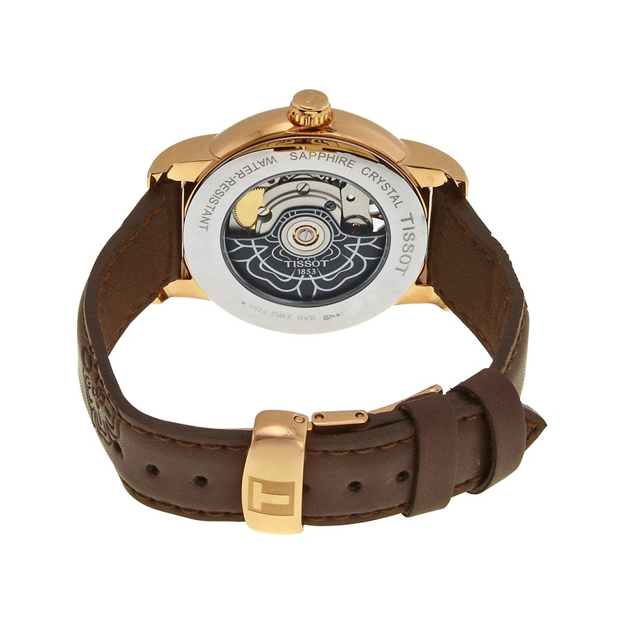 IMG_9086 Tissot T0502073711704 Ladies Automatic Rose Gold PVD Stainless Steel 3
