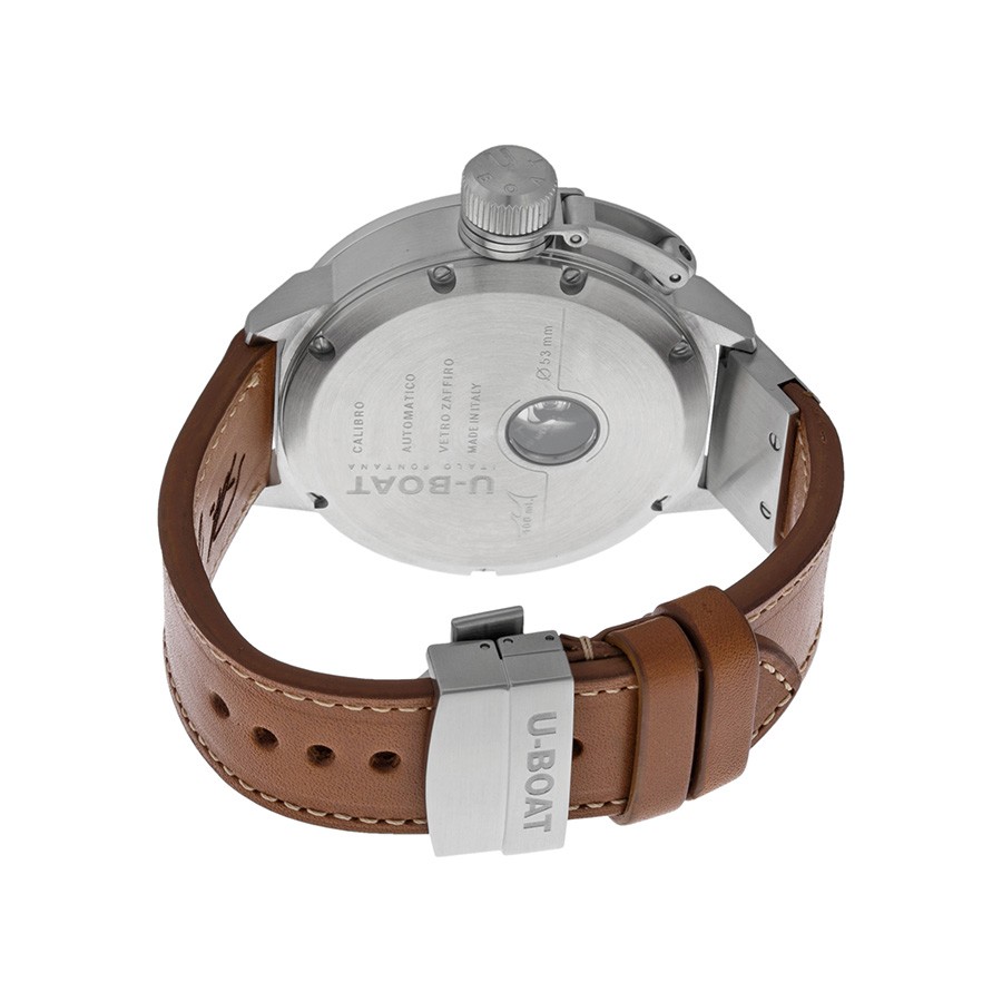 IMG_9086 U-Boat 7121 Mens Automatic Stainless Steel 3
