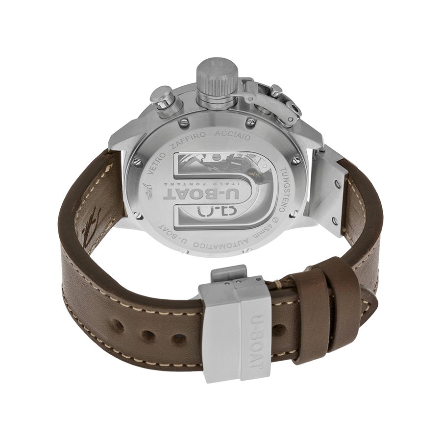 IMG_9086 U-Boat 7430 Mens Automatic Stainless Steel 3