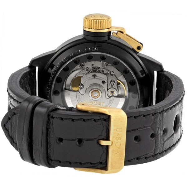 IMG_9086 U-Boat 1216 Classico Mens Automatic Black Ceramic 3