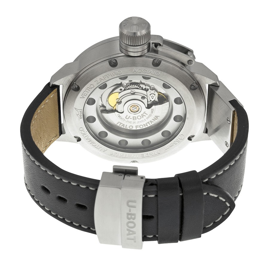 IMG_9086 U-Boat 5571 Classico Mens Automatic Stainless Steel 3