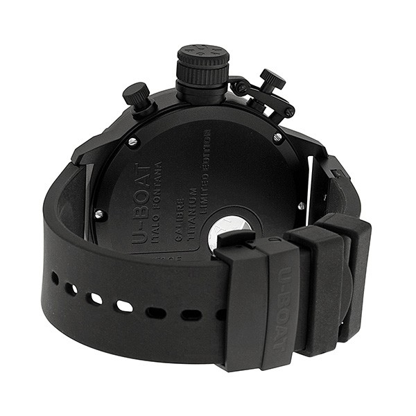 IMG_9086 U-Boat 6548 Classico Mens Automatic Black PVD Titanium 3