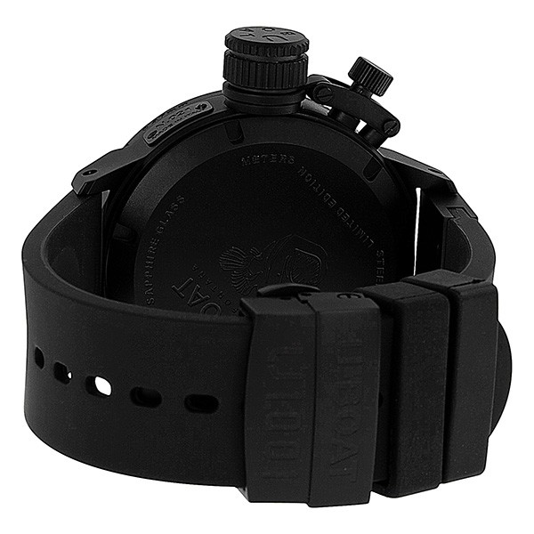 IMG_9086 U-Boat 6949 Classico Mens Automatic Black Ion-plated Stainless Steel 3