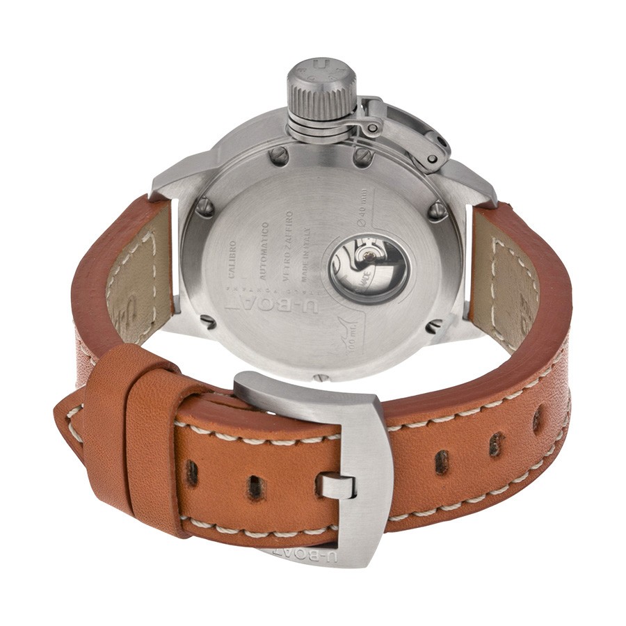 IMG_9086 U-Boat 7076 Classico Mens Automatic Stainless Steel 3