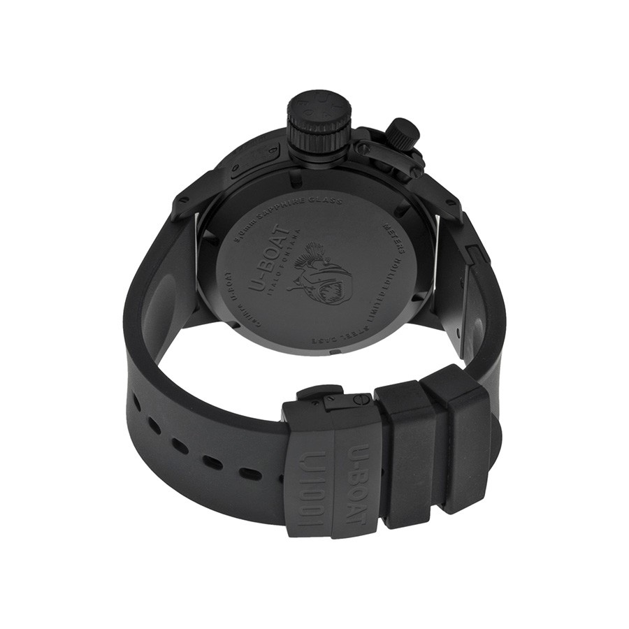 IMG_9086 U-Boat 5953 Mens Automatic Black Ion-plated Stainless Steel 3