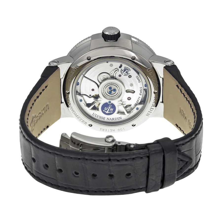 IMG_9086 Ulysse Nardin 1183-126/62 Mens Automatic Stainless Steel and Titanium 3