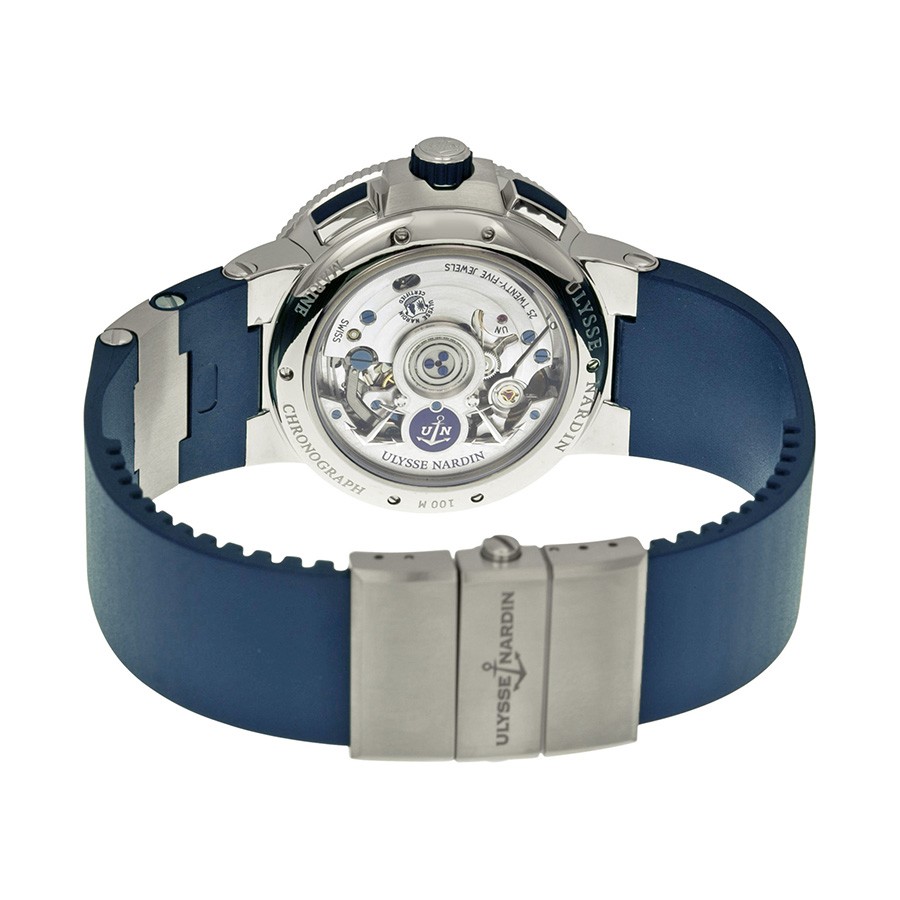 IMG_9086 Ulysse Nardin 1503-150-3-63 Mens Automatic Stainless Steel 3