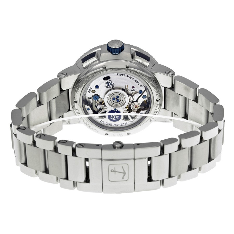 IMG_9086 Ulysse Nardin 1503-150-7M/63 Mens Automatic Stainless Steel 3