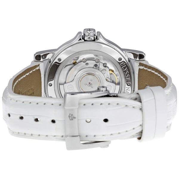 IMG_9086 Ulysse Nardin 243-22-391 Ladies Automatic Stainless Steel 3