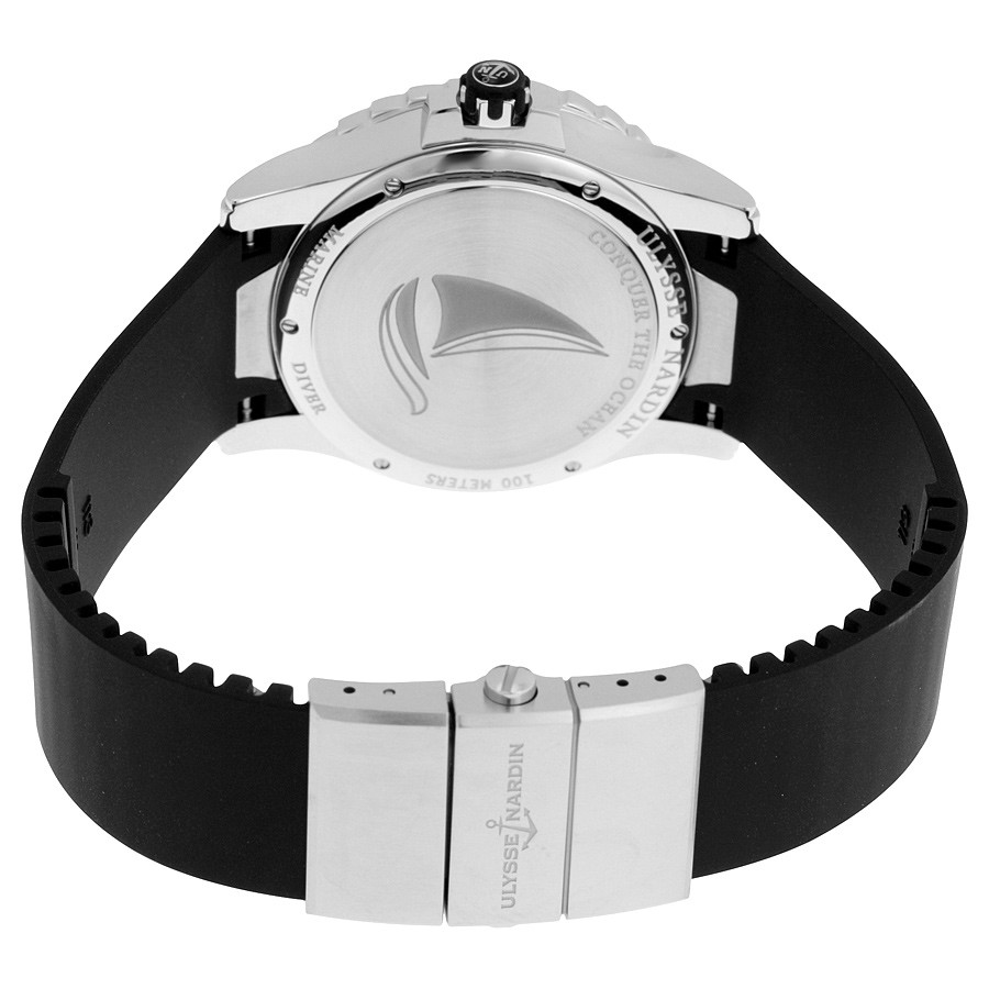 IMG_9086 Ulysse Nardin 8153-180E-3/12 Ladies Automatic Stainless Steel 3