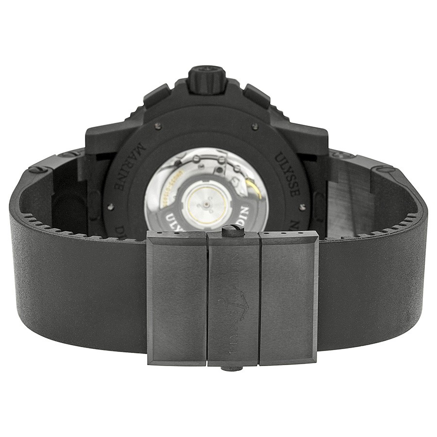 IMG_9086 Ulysse Nardin 353-92-3C Black Sea Mens Automatic Black Stainless Steel 3