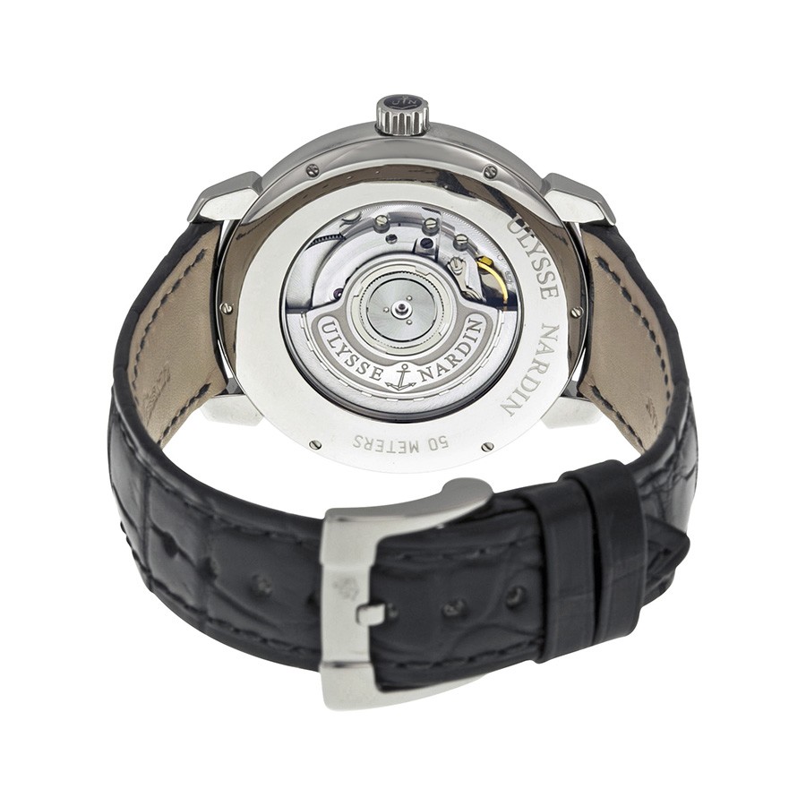 IMG_9086 Ulysse Nardin 8153-111-2/90 Classico Mens Automatic Stainless Steel 3