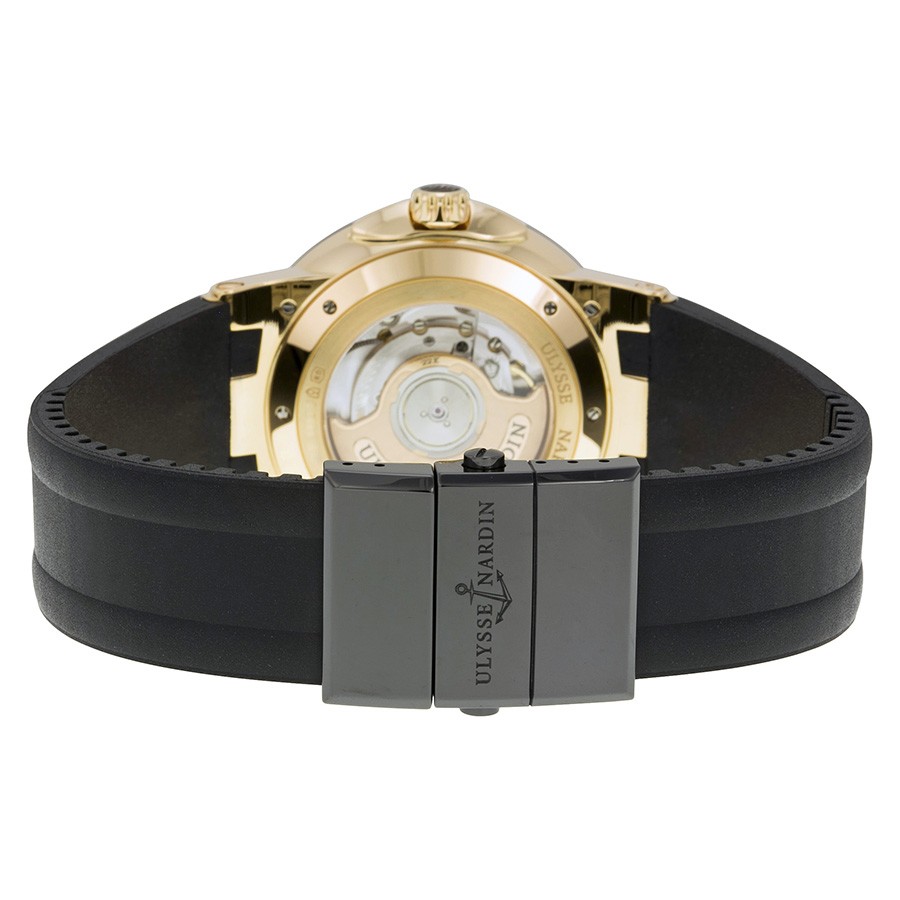 IMG_9086 Ulysse Nardin 246-00-3/42 Executive Mens Automatic 18kt Rose Gold 3