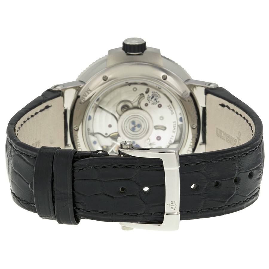 IMG_9086 Ulysse Nardin 1183126/61 Marine Mens Automatic Stainless Steel and Titanium 3