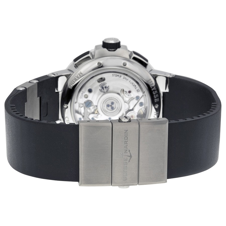 Ulysse Nardin 1503-150-3/62 Marine Mens Automatic Titanium and Stainless Steel 3