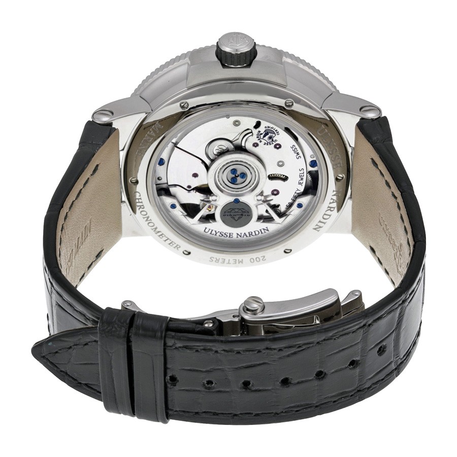 IMG_9086 Ulysse Nardin 1183-122/42 V2 Marine Chronometer Mens Automatic Titanium and Stainless Steel 3