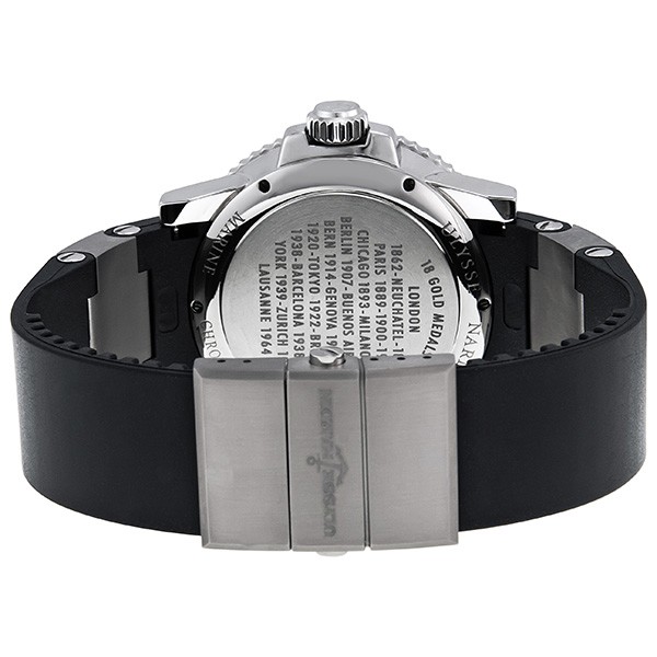 IMG_9086 Ulysse Nardin 263-33-3 Maxi Marine Mens Automatic Stainless Steel 3