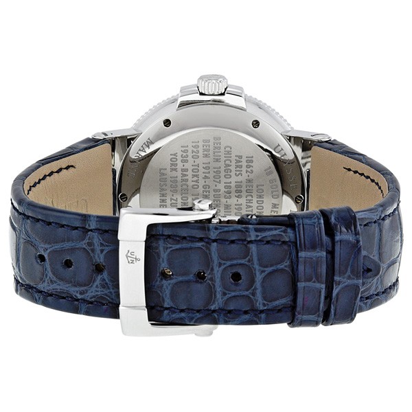 IMG_9086 Ulysse Nardin 263-66/623 Maxi Marine Mens Quartz Stainless Steel 3