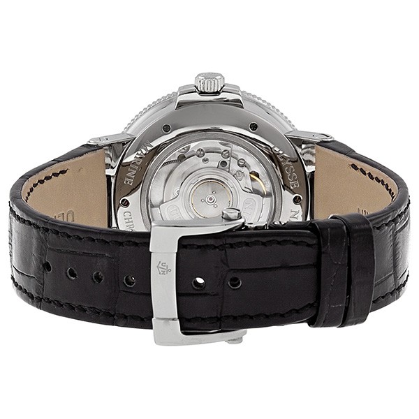 IMG_9086 Ulysse Nardin 263-67/40 Maxi Marine Mens Automatic Stainless Steel 3