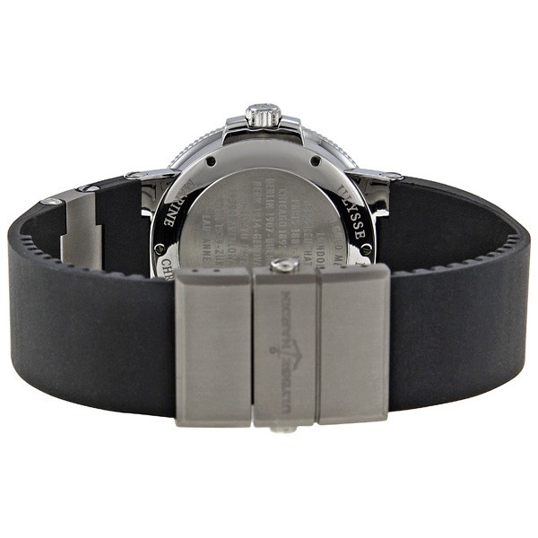 IMG_9086 Ulysse Nardin 11386 Maxi Marine Mens Automatic Stainless Steel 3