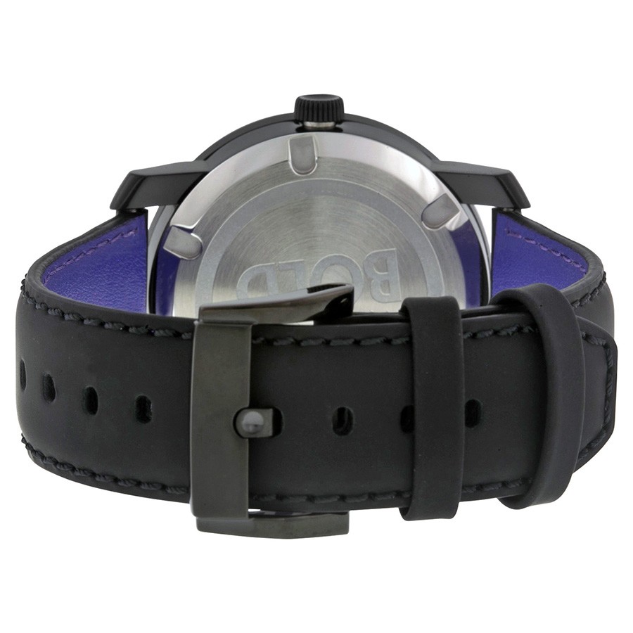IMG_9086 Movado 1318 Bold Unisex Quartz Black TR90 Composite and Stainless Steel 3