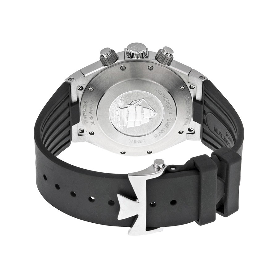 IMG_9086 Vacheron Constantin 49150000W9501 Overseas Mens Automatic Stainless Steel 3