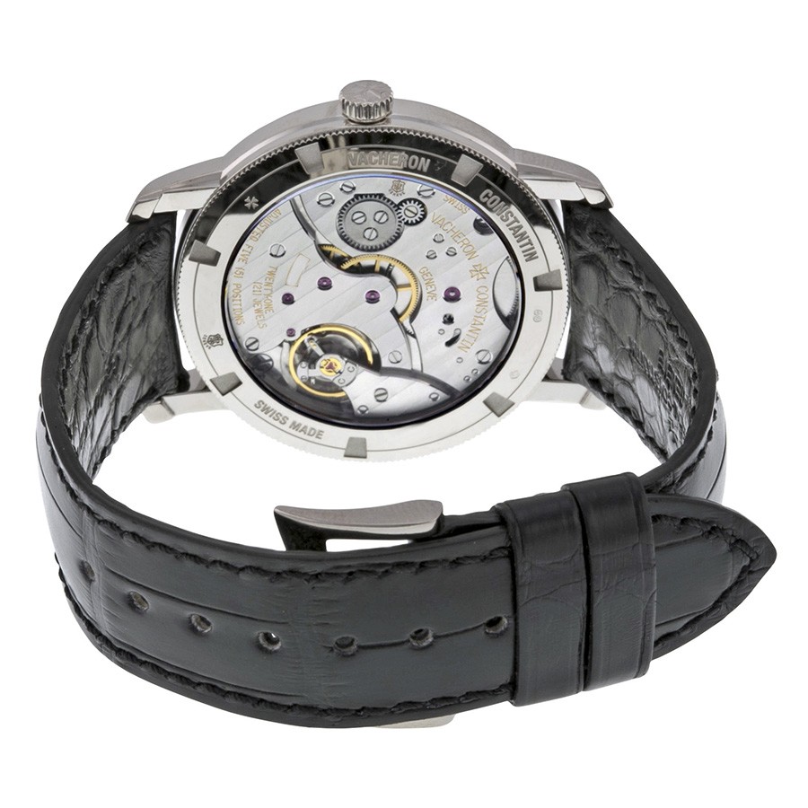 IMG_9086 Vacheron Constantin 82172/000G-9383 Traditionnelle Mens Hand Wind 18kt White Gold 3