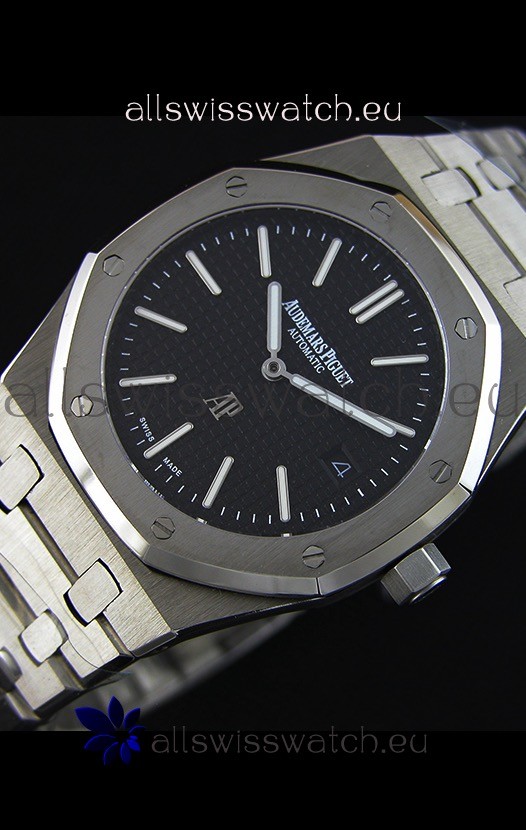 IMG_9081 Audemars Piguet Royal Jumbo Oak Extra Thin - 1:1 Mirror Replica 4