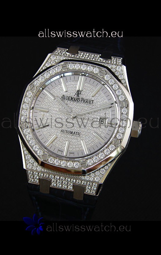 IMG_9081 Audemars Piguet Royal Oak 15452BC.ZZ.1258BC.01 37MM 1:1 Mirror in Steel Replica 4