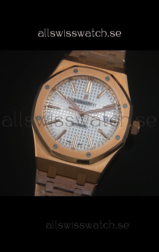 IMG_9081 Audemars Piguet Royal Oak 42MM in Rose Gold - Ultimate 1:1 3120 Movement Replica 4