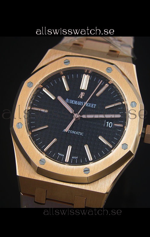 IMG_9081 Audemars Piguet Royal Oak 42MM in Rose Gold - Ultimate 1:1 3120 Movement Replica 4