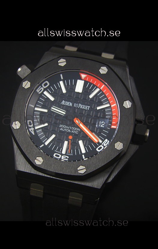 IMG_9081 Audemars Piguet Royal Oak Offshore Diver Scuba Ceramic Ultimate 1:1 3120 Movement Replica 4