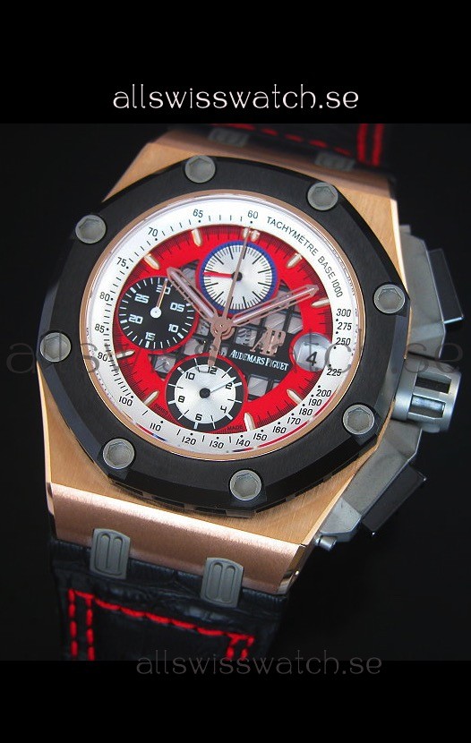 IMG_9081 Audemars Piguet Royal Oak Offshore Rubens Barrichello 1:1 Mirror - 3126 Movement Replica 4
