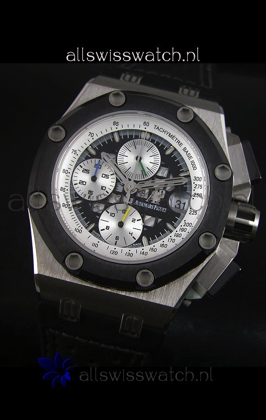 IMG_9081 Audemars Piguet Royal Oak Offshore Rubens Barrichello Titanium Black - 1:1 Mirror Replica 4