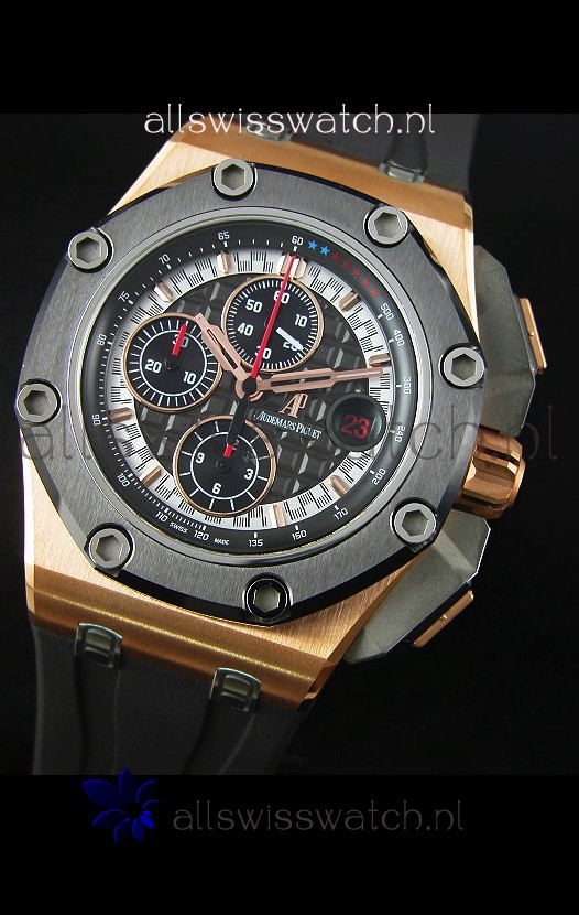 Audemars Piguet Royal Oak Offshore Michael Schumacher Rose Gold - Ultimate 1:1 3126 Movement Replica 4