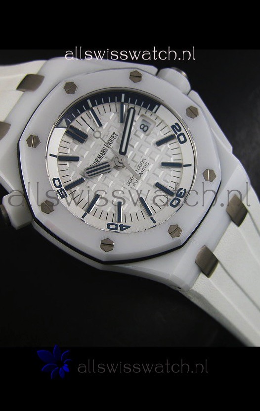 IMG_9081 Audemars Piguet Royal Oak Offshore Diver Scuba Ceramic Ultimate 1:1 3120 Movement Replica 4