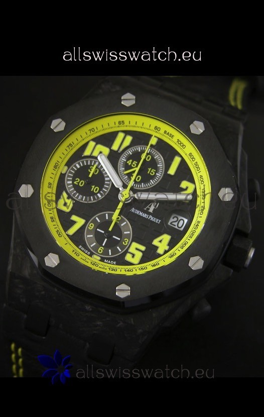 IMG_9081 Audemars Piguet Royal Oak Offshore Forged Carbon 1:1 Mirror Ultimate Edition Replica 4
