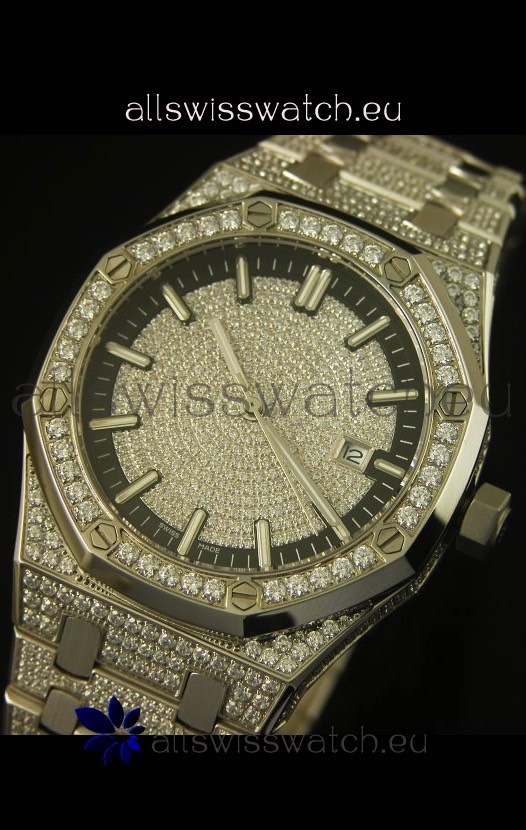 IMG_9081 Audemars Piguet Royal Oak Diamonds Replica 4