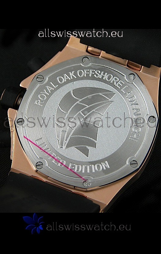 IMG_9081 Audemars Piguet Royal Oak Offshore Lady Alinghi in White Checkered Dial Replica 4