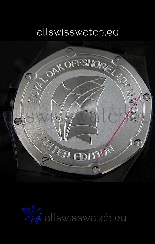 IMG_9081 Audemars Piguet Royal Oak Offshore Lady Alinghi in White Dial Replica 4