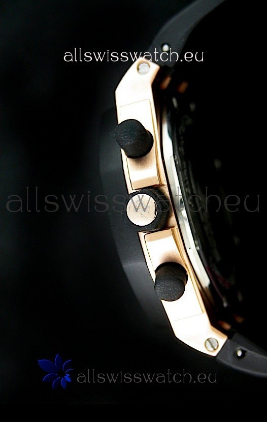 IMG_9081 Audemars Piguet Royal Oak Offshore Lady Alinghi in Black Checkered Dial Replica 4