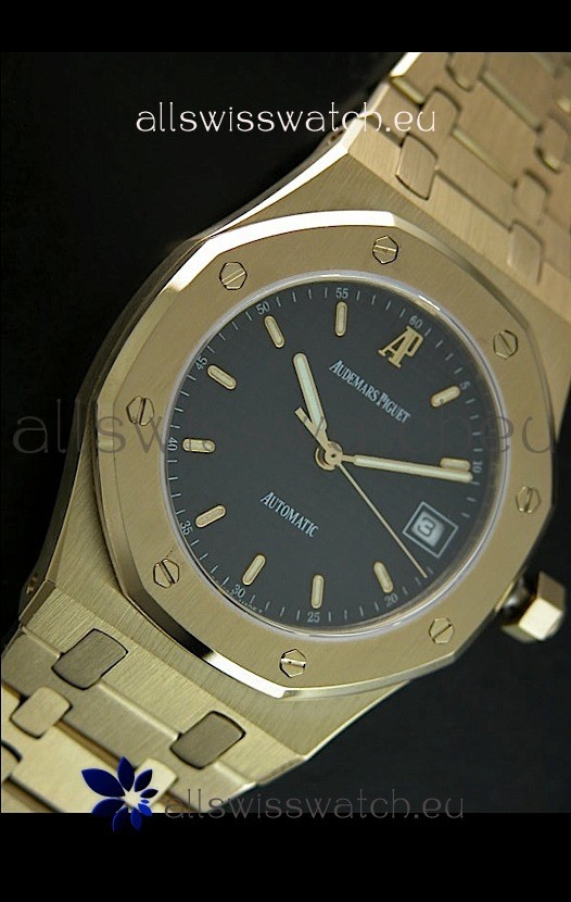 IMG_9081 Audemars Piguet Royal Oak Gold Plating - MIRROR Replica 4