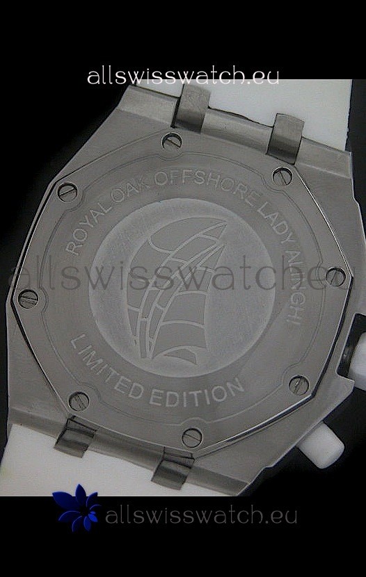 IMG_9081 Audemars Piguet Royal Oak Offshore Lady Alinghi in White Dial Replica 4