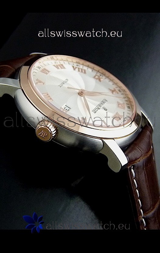 IMG_9081 Audemars Piguet Jules Audemars in Silver Dial Replica 4