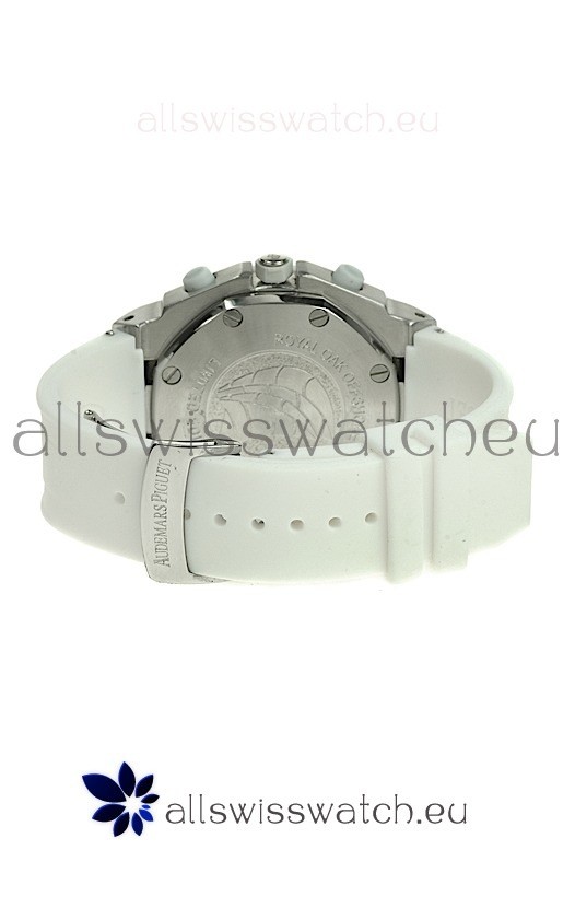 IMG_9081 Audemars Piguet Royal Oak Offshore Lady Alinghi Limited Edition Diamond in White Dial Replica 4