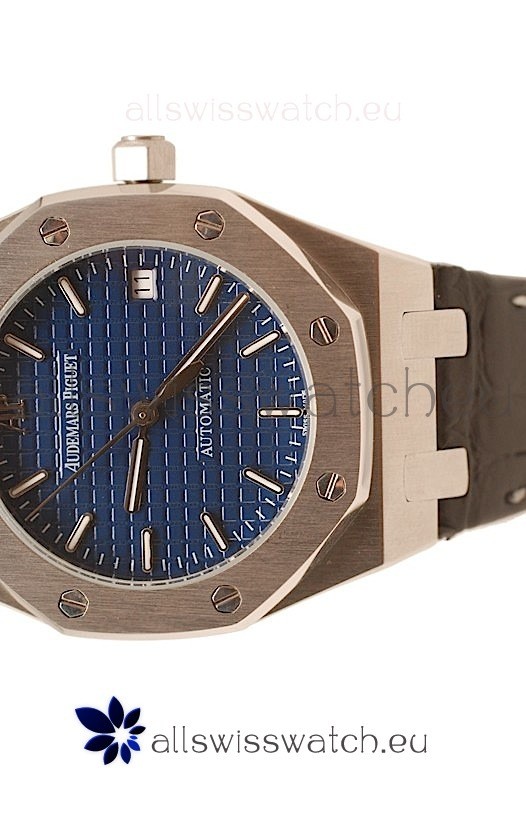 IMG_9081 Audemars Piguet Royal Oak Offshorein Blue Dial Replica 4