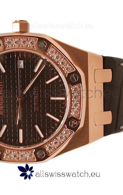 IMG_9081 Audemars Piguet Royal Oak 18K Pink Gold Replica 4