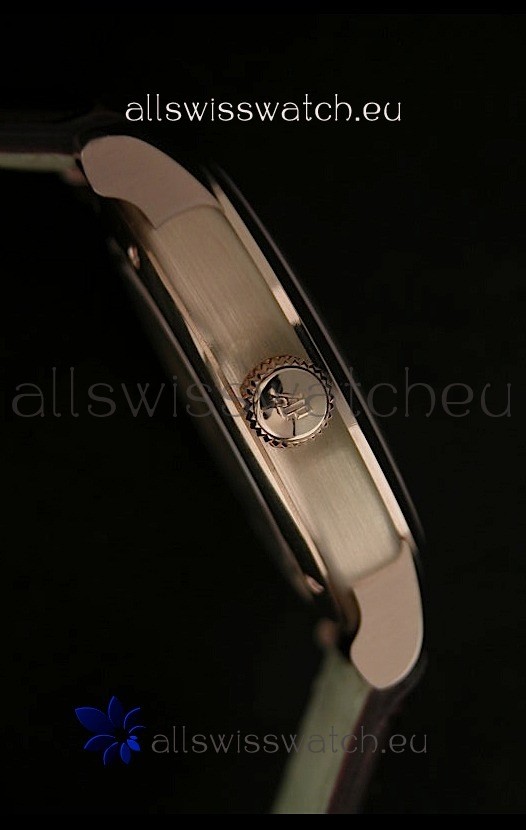 IMG_9081 Audemars Piguet Jules Automatic in Rose Gold Casing Replica 4