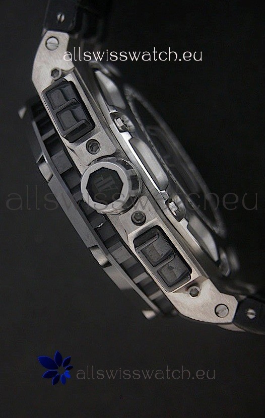 IMG_9081 Audemars Piguet Royal Oak Offshore Rubens Barrichello Titanium - Secs hand 12 O Clock Replica 4